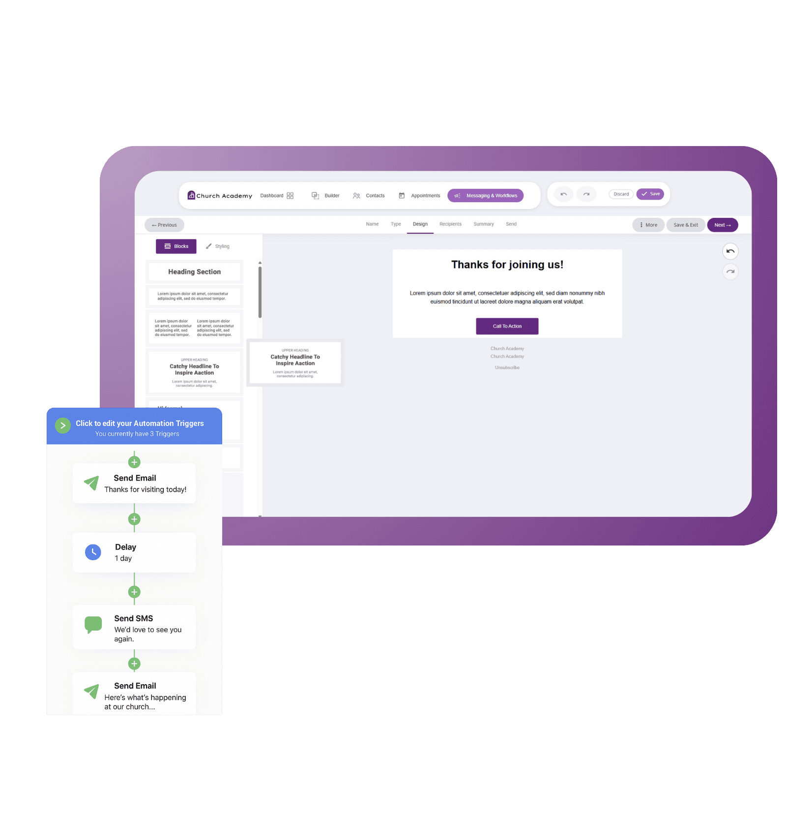 Flow Builder Interface